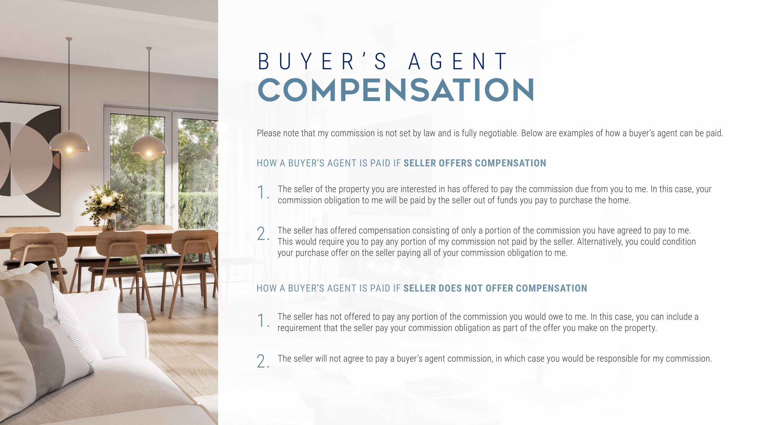 Buyer's Compensation